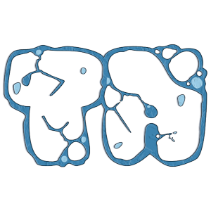 graffiti style sticker IR